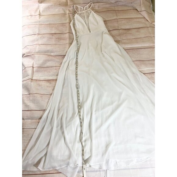 Lulu's Women's Adella Lace Sleeveless Maxi Dress.- Small - Picture 6 of 14